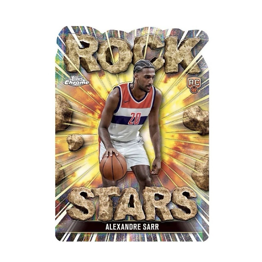 2024-25 Topps Chrome Basketball Blaster Value Box NBA Sports Card Box New Sealed - Picture 7 of 8